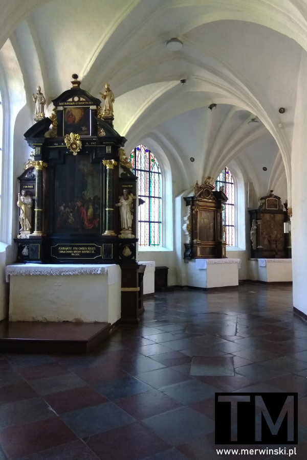 Wnętrze Archikatedry w Oliwie Gdańsku