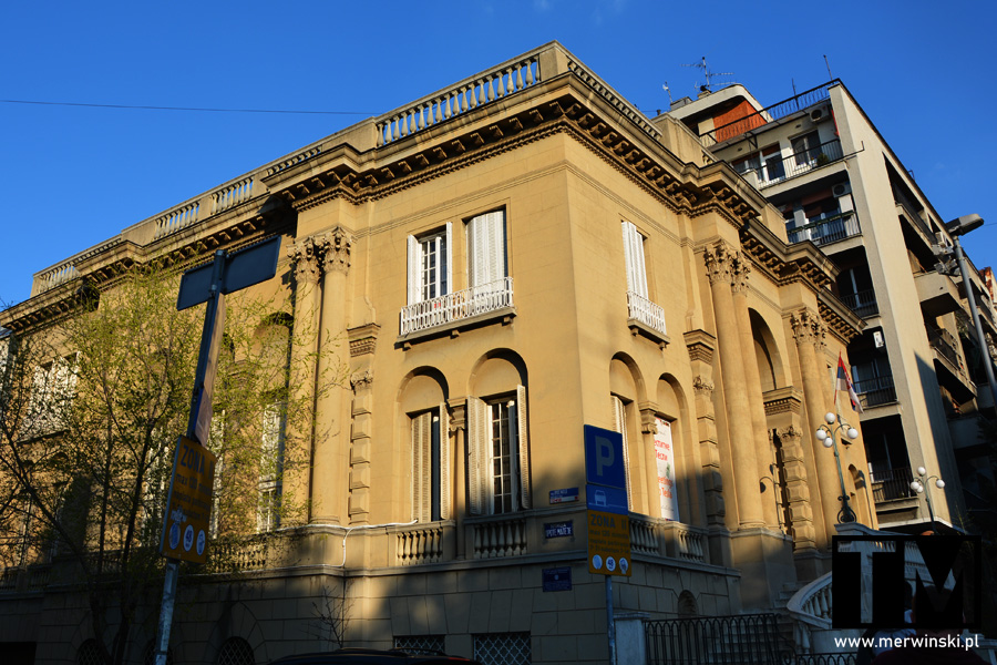 Budynek Muzeum Tesli w Belgradzie