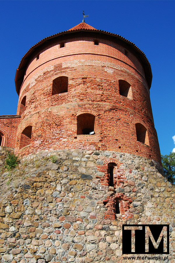 Wieża obronna zamku Troki