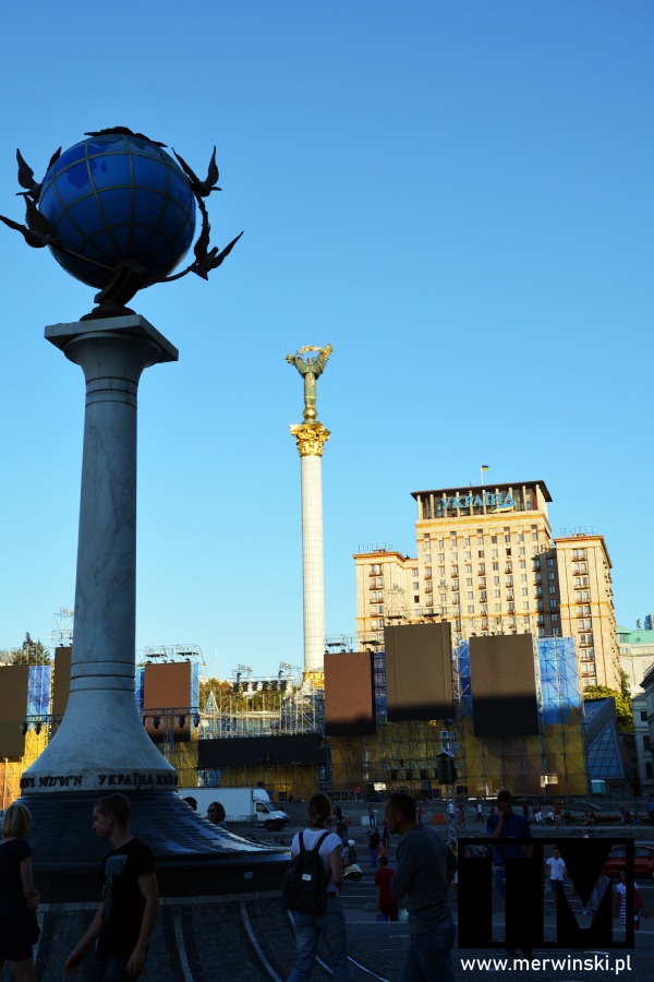 Plac Niepodległości w Kijowie