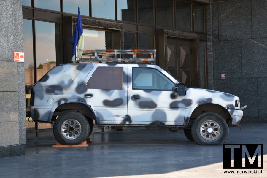 Wojskowy samochód z frontu krymskiego