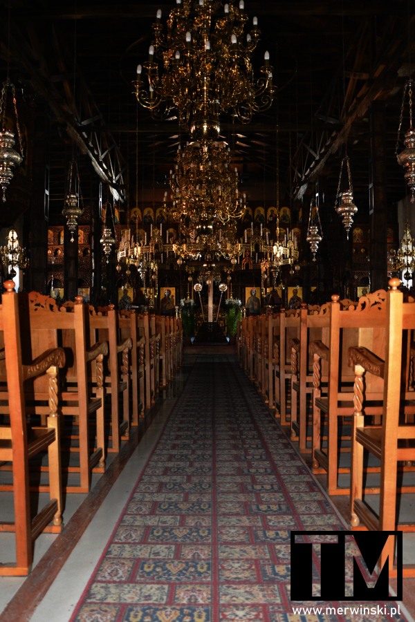 Wnętrze kościoła św. Stefana w Arnai