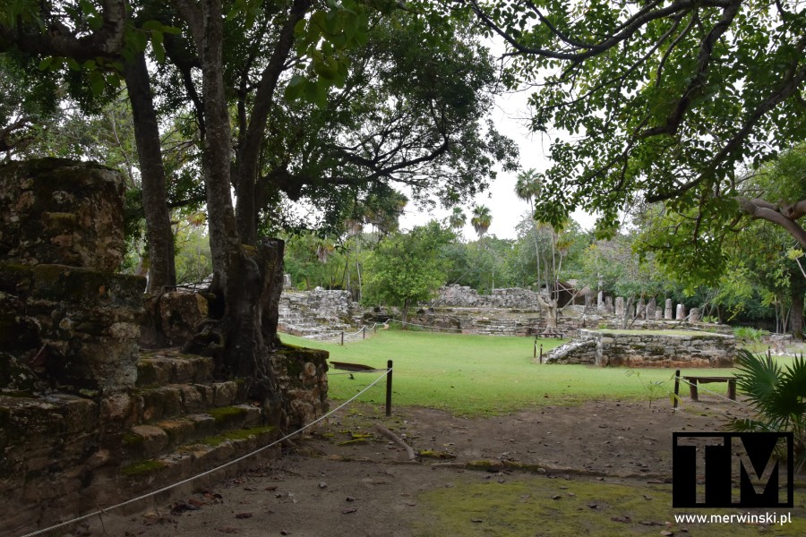 Widok na strefę archeologiczną El Meco