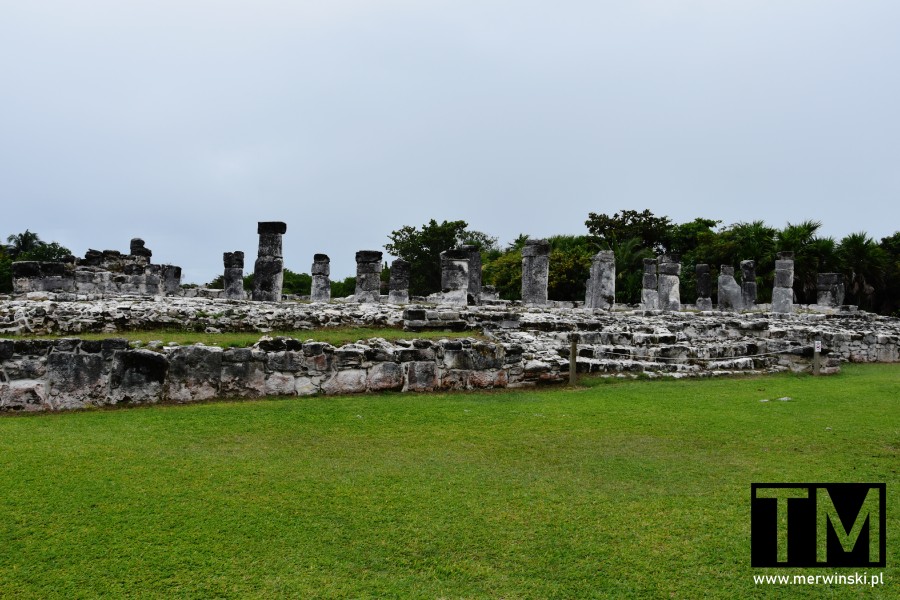 Majańskie ruiny w Meksyku
