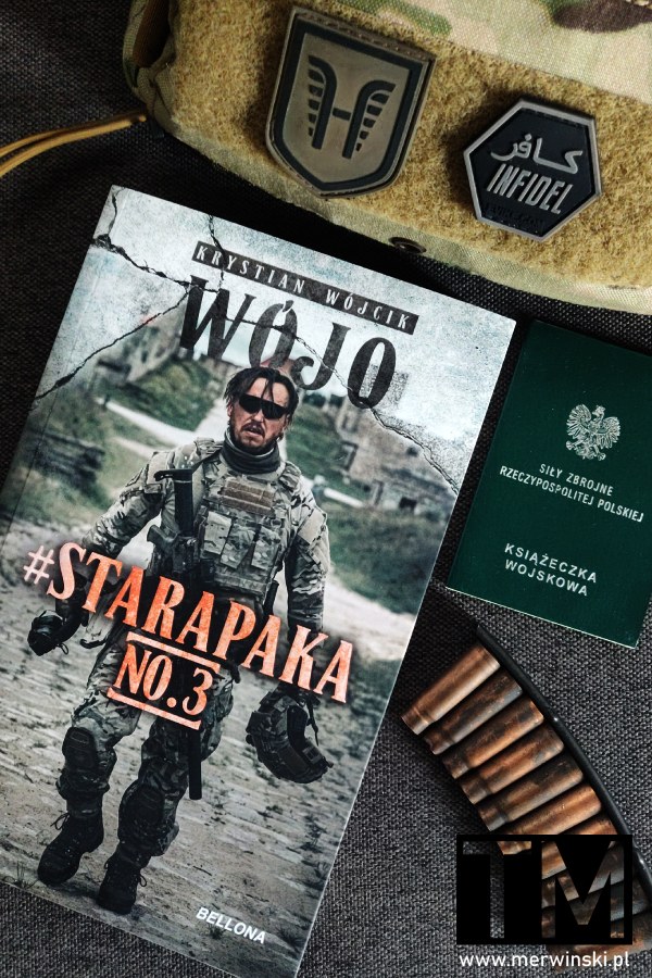 Książka Krystiana Wójcika "StaraPaka No. 3" - książka o komandosach