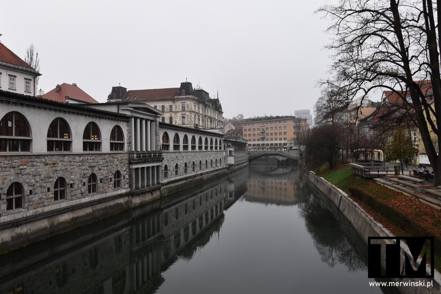 Rzeka Lublanica w Słowenii