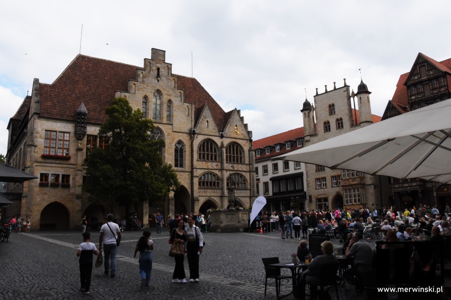 Rynek miejski w Hildesheim