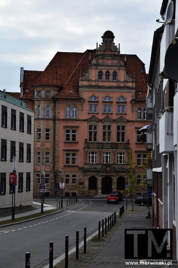 Jedna z uliczek Hildesheim
