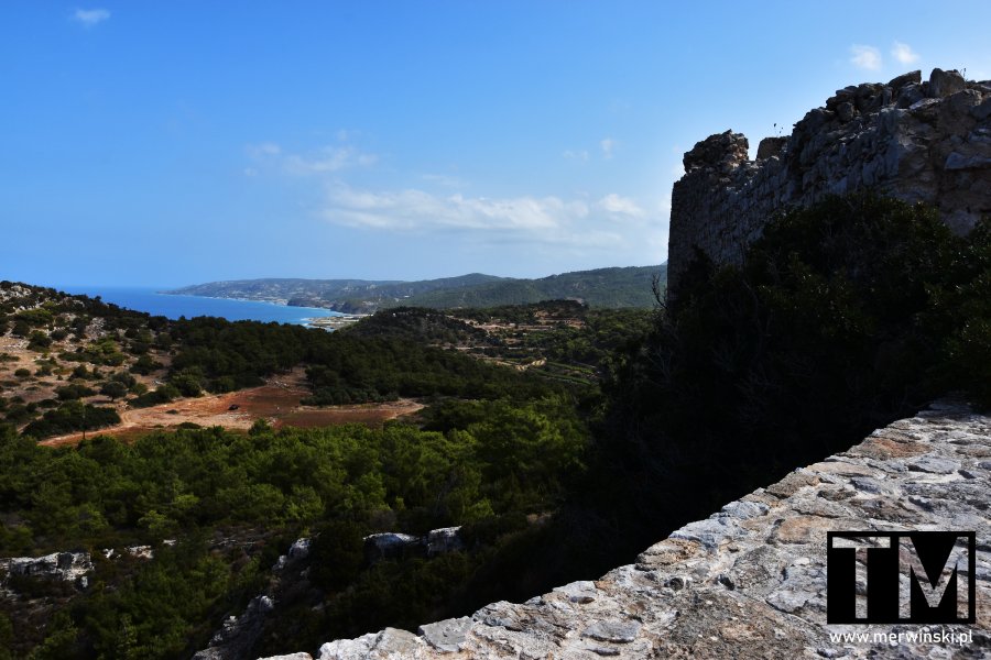 Okolice zamku Kritinia na Rodos (Grecja)