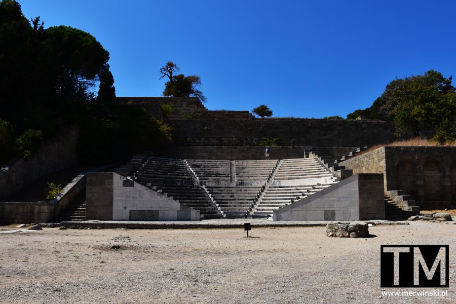 Amfiteatr w mieście Rodos, stolicy wyspy Rodos
