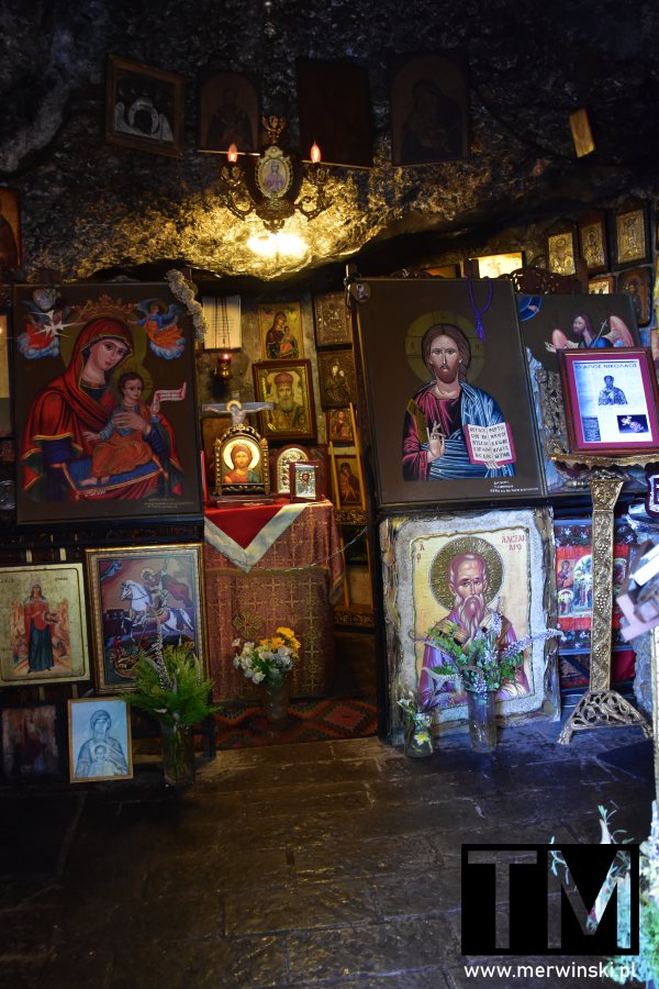 Wnętrze kaplicy świętego Mikołaja w mieście Rodos