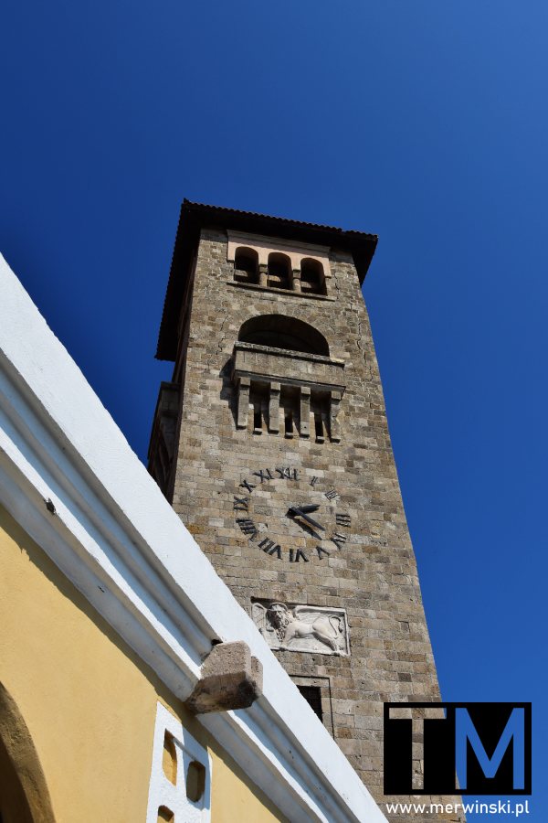 Wieża przykościelna stolicy Rodos