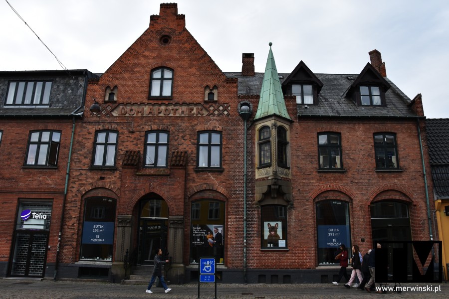 Domapothek - stary budynek w Roskilde w Danii