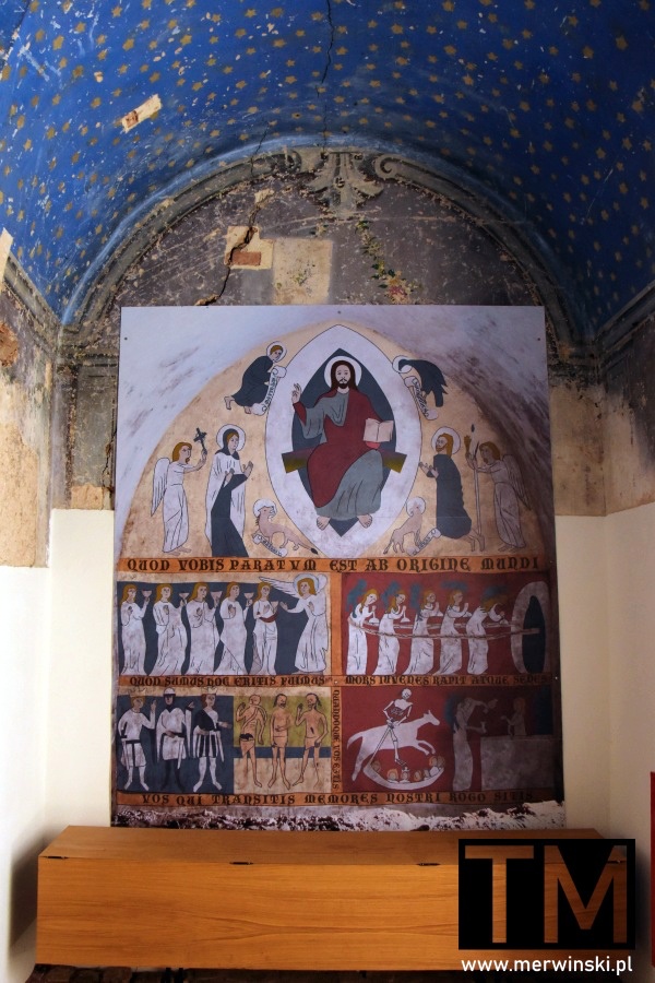 Freski w Broumov przy kościele św. Piotra i Pawła