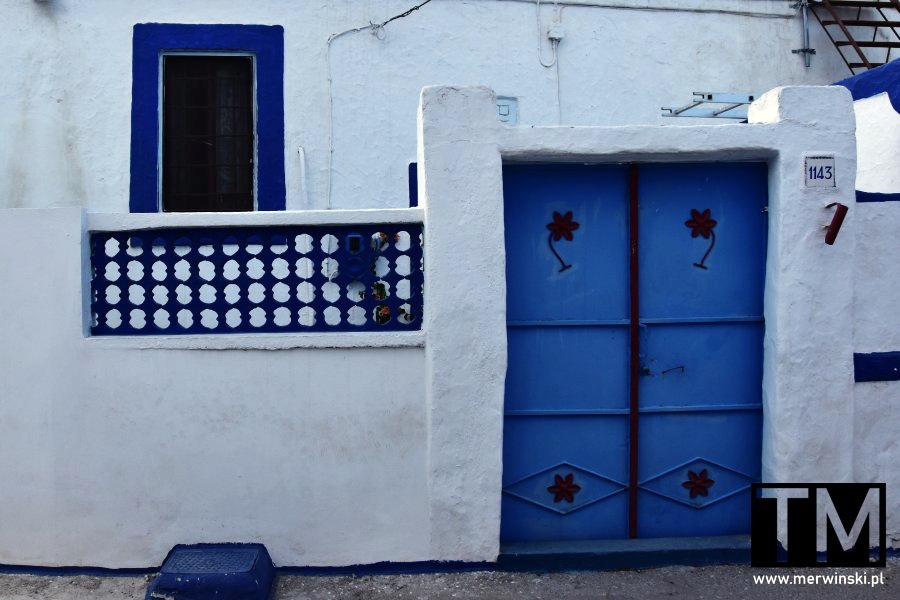 Brama domostwa w Archangelos na wyspie Rodos