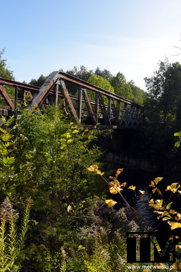 Most kolejowy nad Kanałem Mazurskim