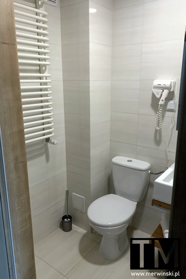 Mazurski Raj Hotel Marina & Spa - toaleta w pokoju