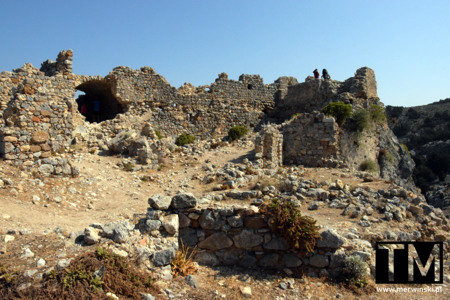 Ruiny zamku Palio Pyli (Kos, Grecja)