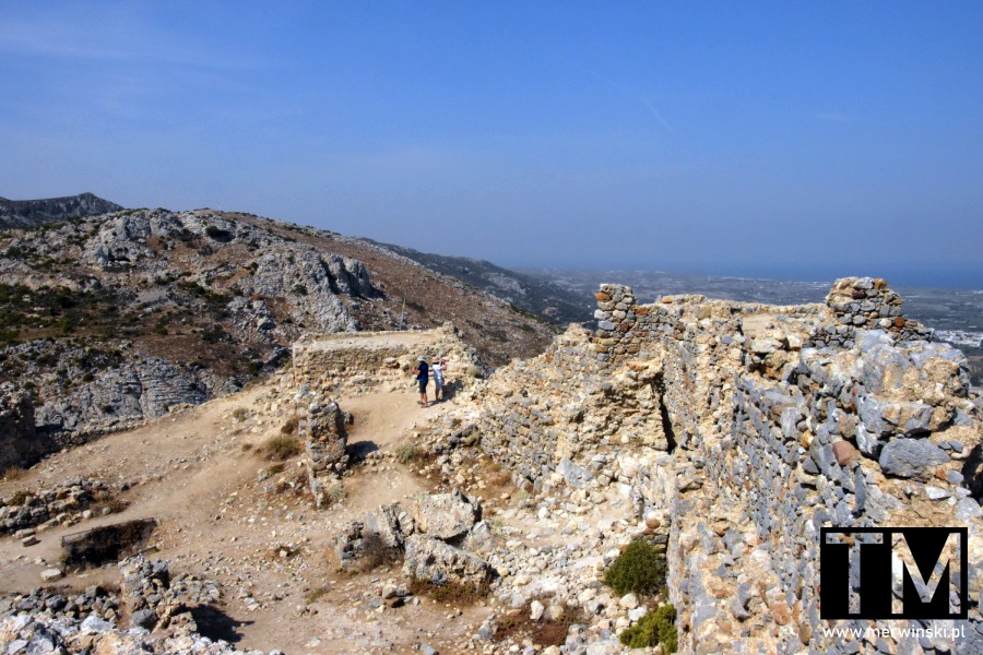 Dziedziniec zamku Palio Pyli (Kos, Grecja)