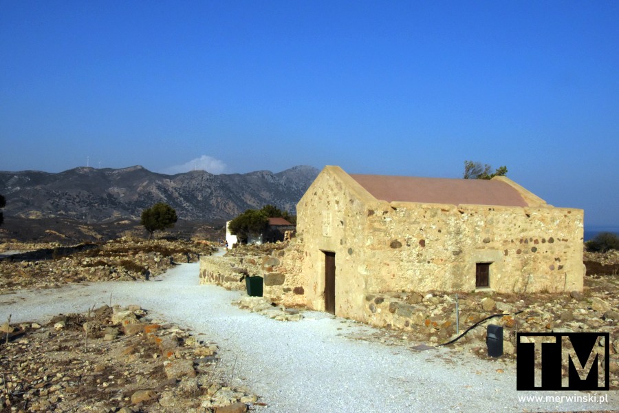 Kościół Agios Nikolaos - Zamek Antimachia na wyspie Kos