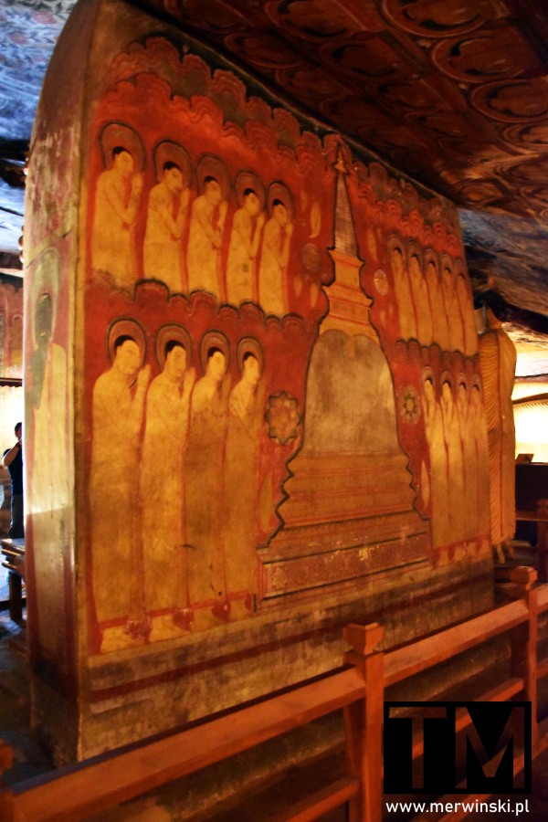 Malowidła w Sri Lance (Złota Świątynia Dambulla)