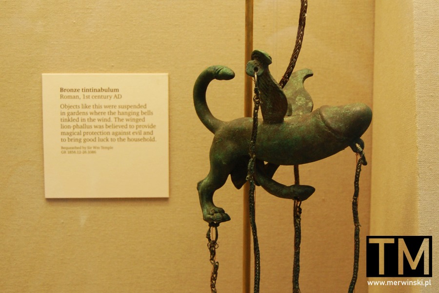 Posążek falliczny w Muzeum Brytyjskim w Londynie