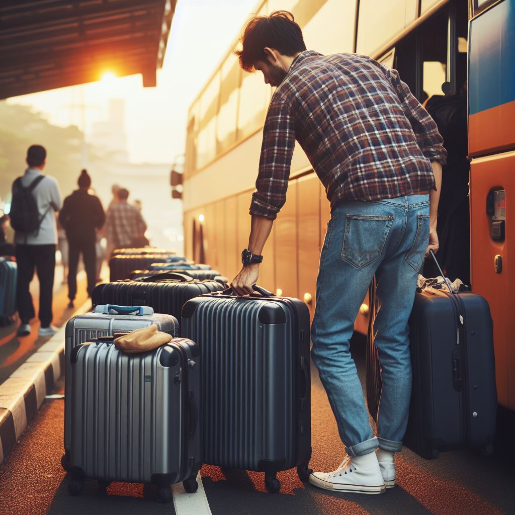 Wiele walizek w jednej podróży