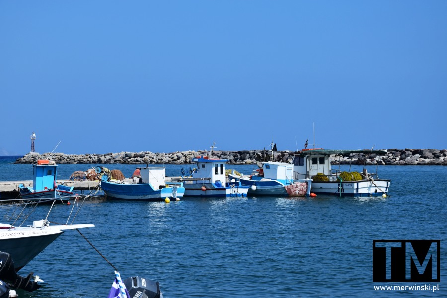 Port w Kardamenie na wyspie Kos