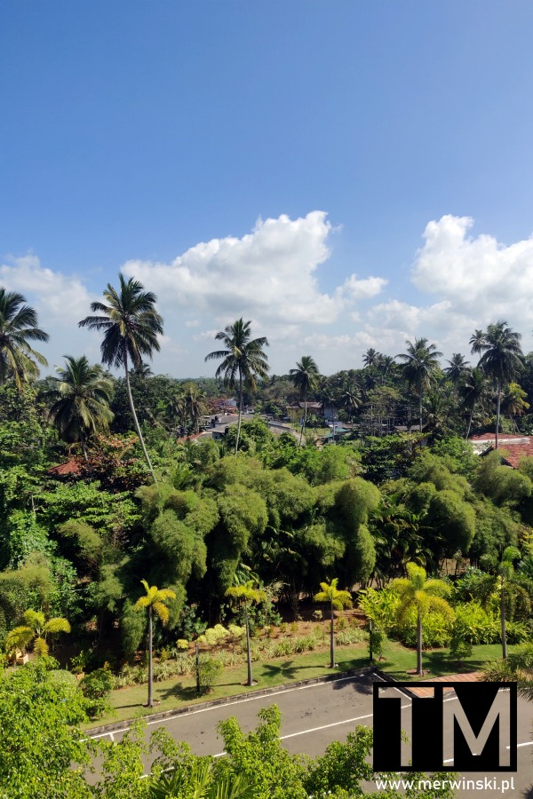 Widok na Ahungallę z hotelu Riu Sri Lanka