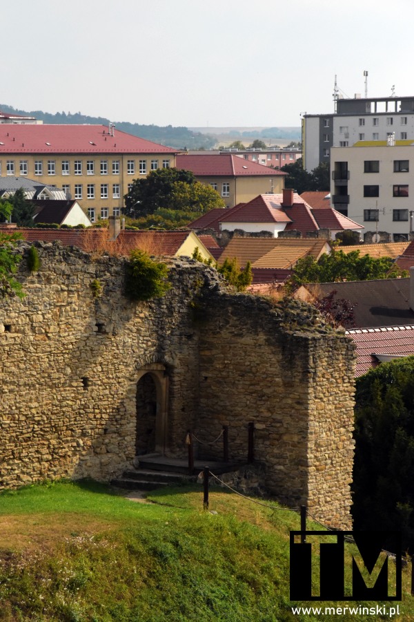 Fragment murów miejskich w Skalicy