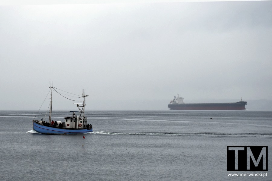 Cieśnina Sund (Øresund) w okolicy Helsingor