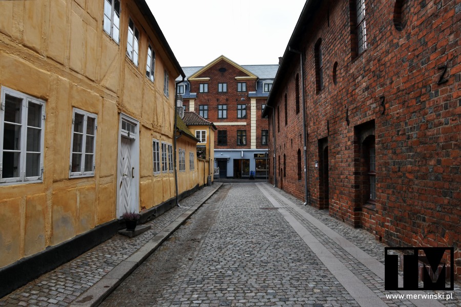 Stare miasto w Helsingør w Danii