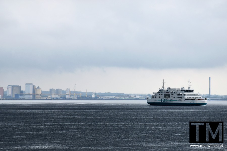 Cieśnina Sund widziana z Helsingør w Danii