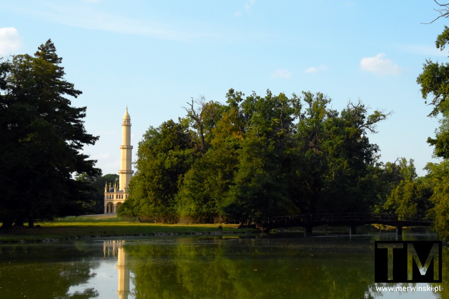 Minaret Lednice w Czechach