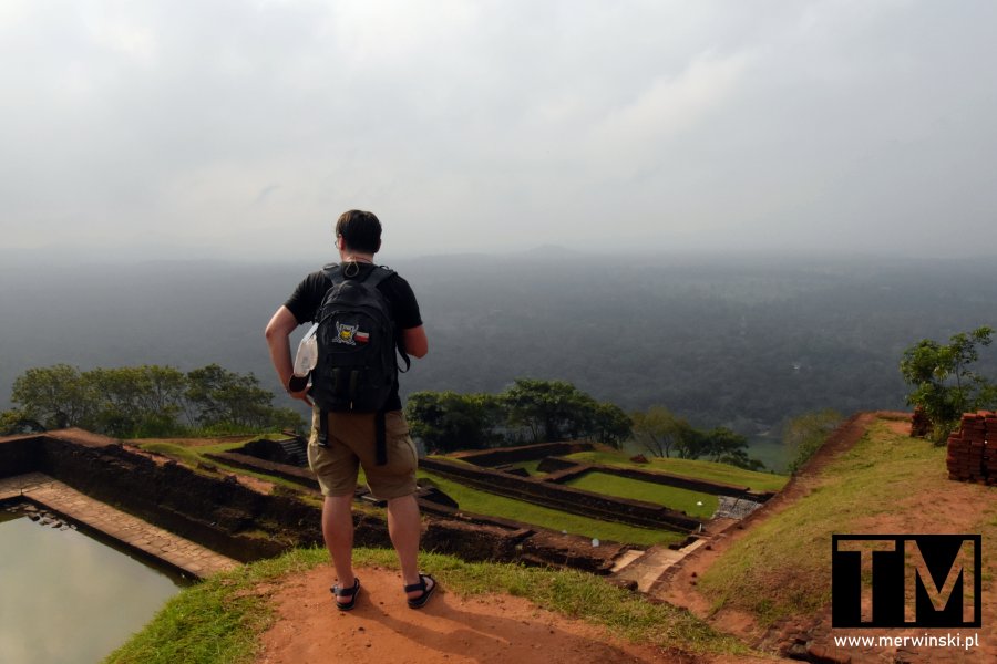 Sigiriya zwiedzanie przez Tomasza Merwińskiego