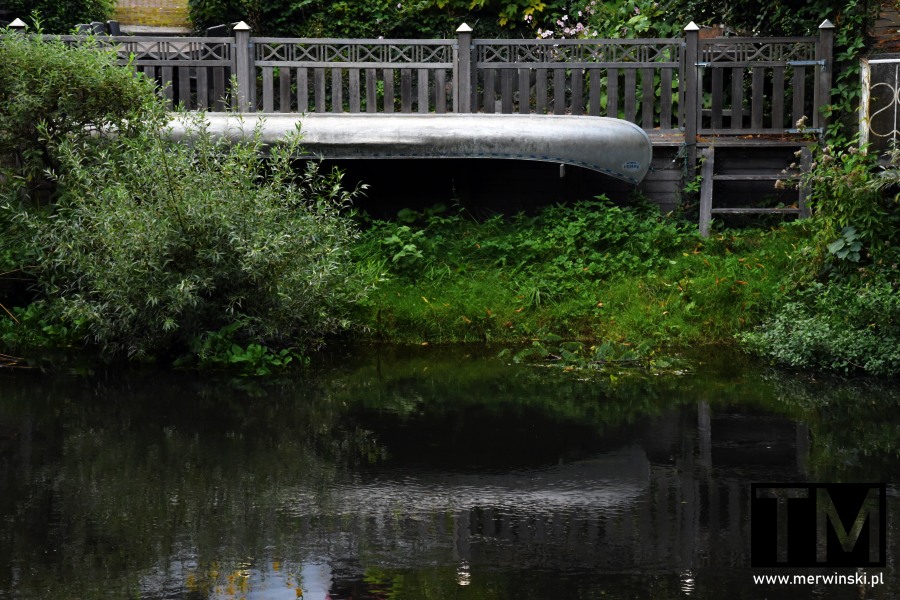 Kajak nad rzeką w Odense