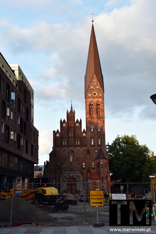 Kościół św. Albana w Odense, miejsce gdzie zabito Kanuta IV