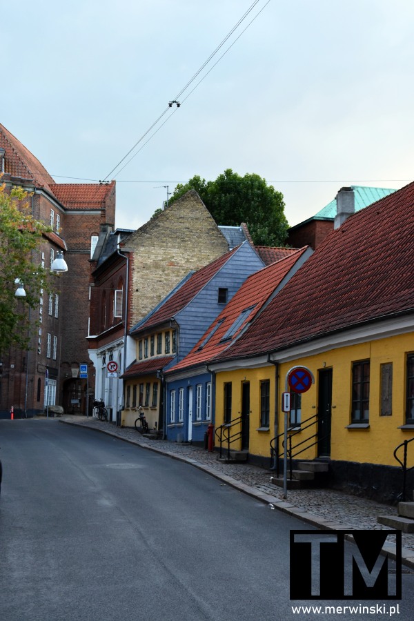 Uliczka starego miasta w Odense