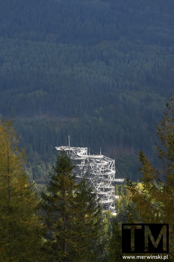 Ścieżka w chmurach w Świeradowie Zdroju Sky Walk