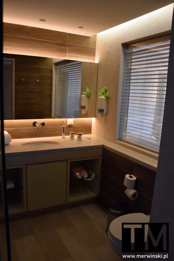 Łazienka w pokoju hotelowym Atlantica Kolymbia