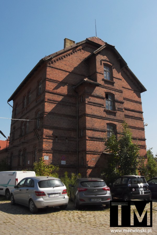 Dawny budynek należący do Młyna Hilberta w Dzierżoniowie