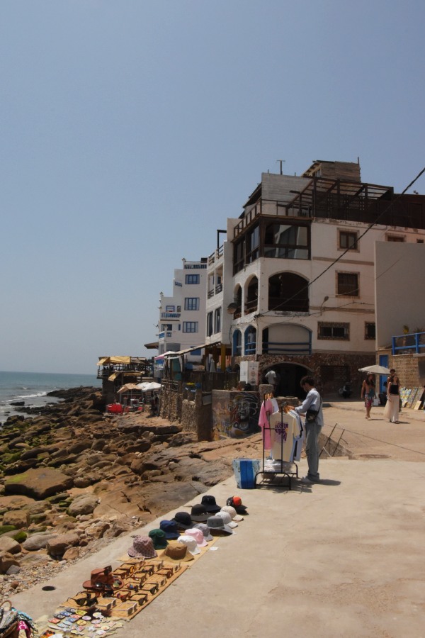 Uliczny sprzedawca w Taghazout