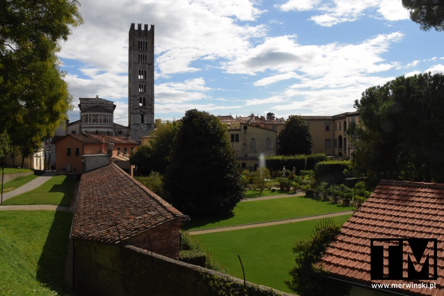 Zabytki Lukki: Ogrody Pałacu Pfannera