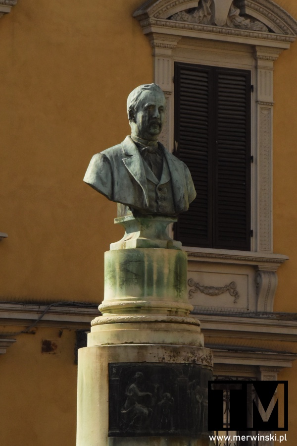 Pomnik Carlo Angeloni (Włochy Lucca Toskania)