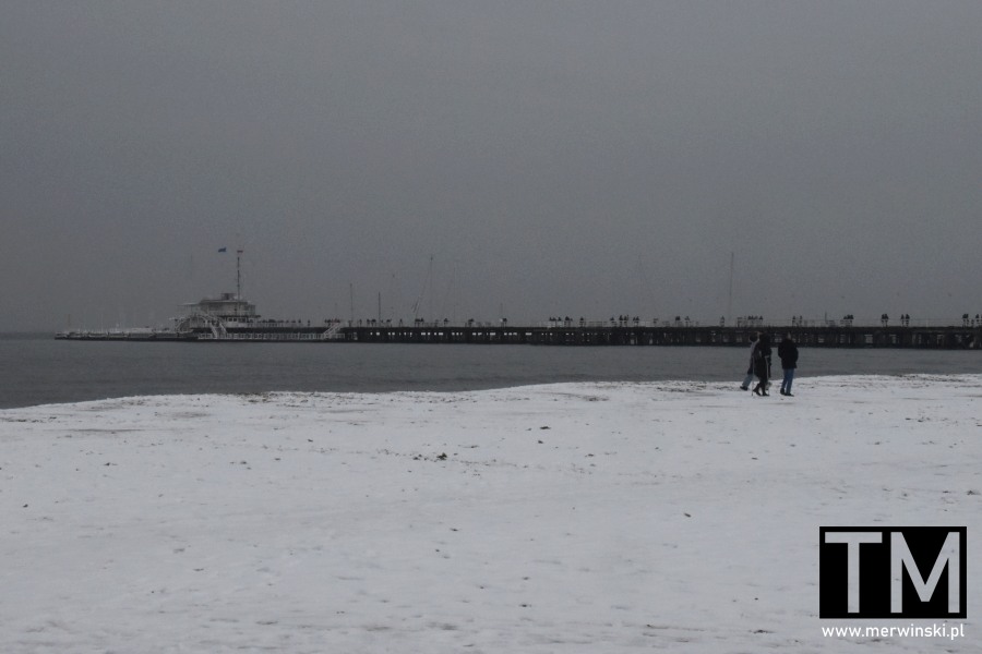 Molo Sopot zima