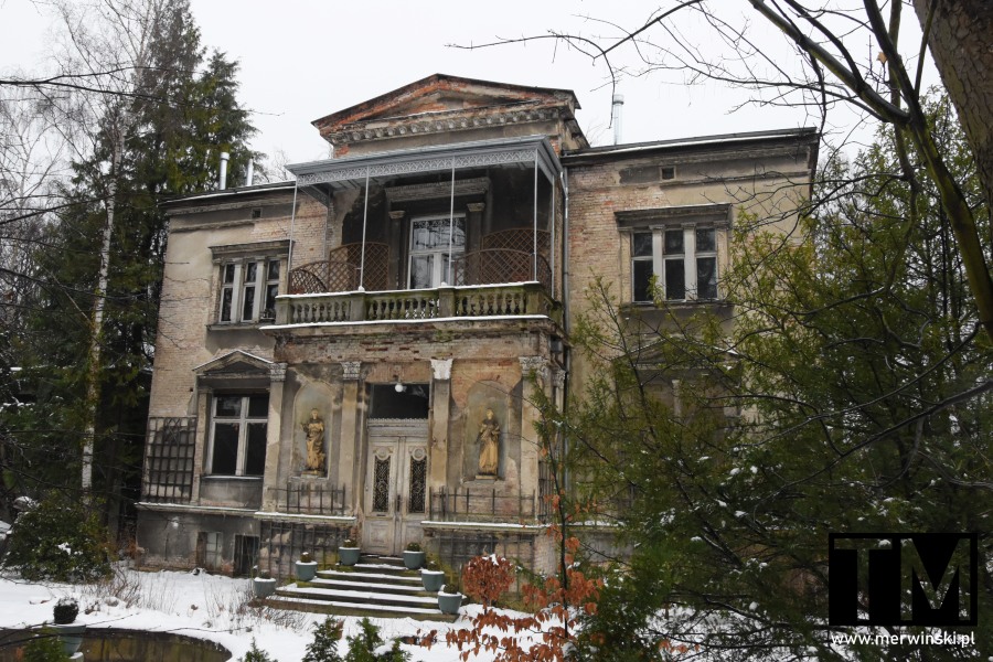 Willa Bergera w Sopocie zimą