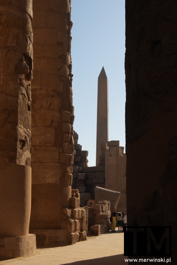 Obelisk Hatszepstu (Zespół świątyń Karnaku w Egipcie)