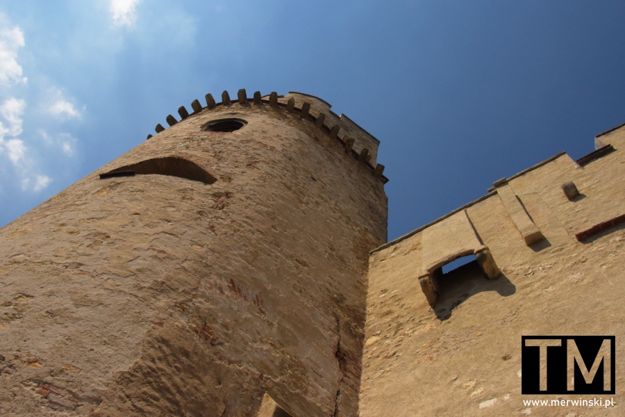 Wieża Laaer Burg (zamku Laa an der Thaya w Austrii)