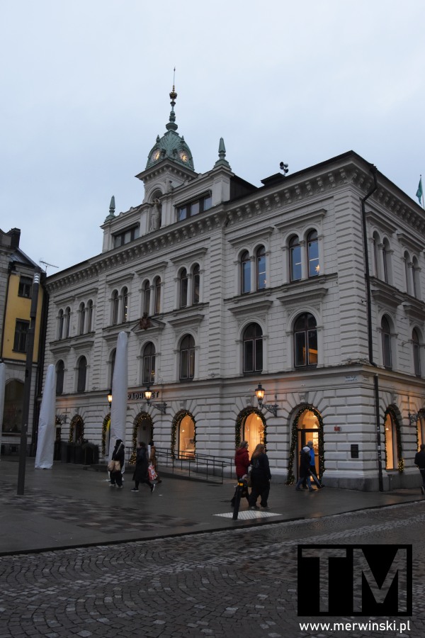 Szwecja Uppsala zabytki: kamienica we wschodniej części miasta