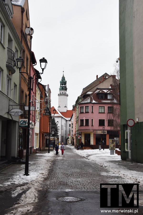 Ulica Bracka w Lubaniu - spacer po mieście